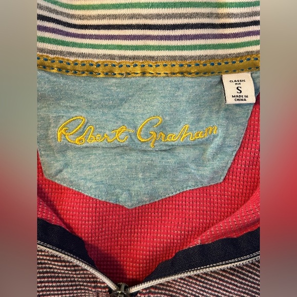 Robert Graham Multicolor Striped Sweatshirt - Picture 3 of 4